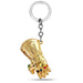 Wholesale yellow alloy keychain JDC-KC-AW018 Keychains 艾文 G-595 gold Wholesale Jewelry JoyasDeChina Joyas De China