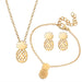 Wholesale yellow Alloy necklace earrings bracelet set JDC-BT-F906 Bracelet 韩之尚 gold Wholesale Jewelry JoyasDeChina Joyas De China