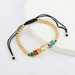 Wholesale yellow copper bracelet set JDC-BT-JL132 Bracelet 氿乐 Wholesale Jewelry JoyasDeChina Joyas De China