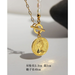 Wholesale Yellow Copper Gold Plated Necklace JDC-NE-BaoLi011 Necklaces 宝莉 Wholesale Jewelry JoyasDeChina Joyas De China