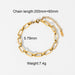 Wholesale yellow gold plated bracelet set JDC-BT-JD101 Bracelet 杰鼎 JDB201052 Wholesale Jewelry JoyasDeChina Joyas De China