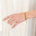 Wholesale yellow gold plated bracelet set JDC-BT-JD102 Bracelet 杰鼎 Wholesale Jewelry JoyasDeChina Joyas De China
