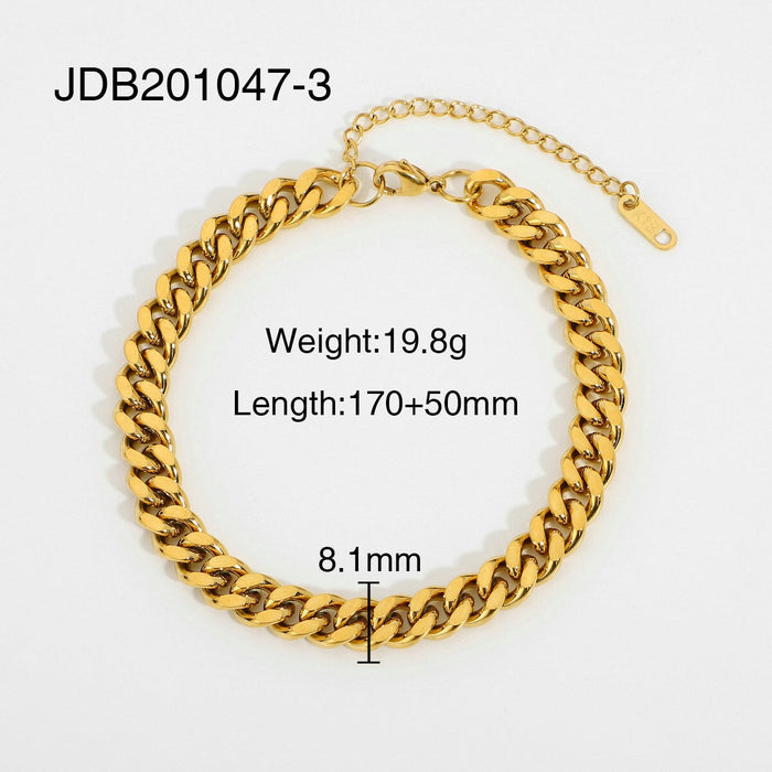 Wholesale yellow gold plated bracelet set JDC-BT-JD102 Bracelet 杰鼎 Wholesale Jewelry JoyasDeChina Joyas De China