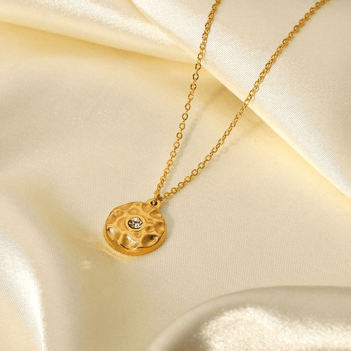 Wholesale yellow gold-plated necklace JDC-NE-JD353 Necklaces 杰鼎 Wholesale Jewelry JoyasDeChina Joyas De China