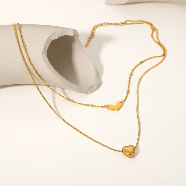 Wholesale yellow gold-plated necklace JDC-NE-JD354 Necklaces 杰鼎 Wholesale Jewelry JoyasDeChina Joyas De China