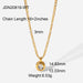 Wholesale Yellow Gold Plated Necklace JDC-NE-JD356 Necklaces JoyasDeChina JDN20819-WT Wholesale Jewelry JoyasDeChina Joyas De China