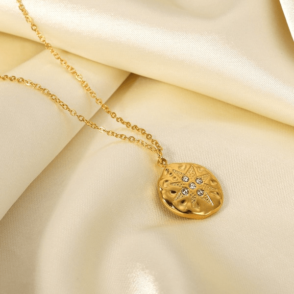 Wholesale yellow gold-plated necklace JDC-NE-JD361 Necklaces 杰鼎 Wholesale Jewelry JoyasDeChina Joyas De China