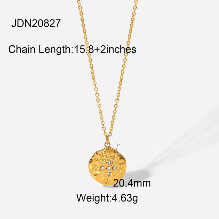 Wholesale yellow gold-plated necklace JDC-NE-JD361 Necklaces 杰鼎 JDN20827 Wholesale Jewelry JoyasDeChina Joyas De China