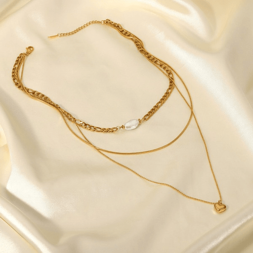 Wholesale yellow gold-plated necklace JDC-NE-JD363 Necklaces 杰鼎 Wholesale Jewelry JoyasDeChina Joyas De China