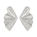 Wholesale yellow metal leaf earrings JDC-ES-JL925 Earrings 氿乐 silver Wholesale Jewelry JoyasDeChina Joyas De China