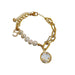 Wholesale Yellow Pearl Bracelet JDC-BT-BY008 Bracelet 宝钰 Wholesale Jewelry JoyasDeChina Joyas De China
