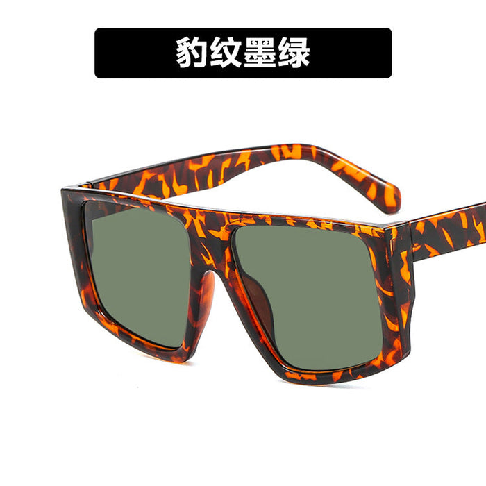 Wholesale yellow resin large frame sunglasses JDC-SG-KD099 Sunglasses 珂盾 Wholesale Jewelry JoyasDeChina Joyas De China