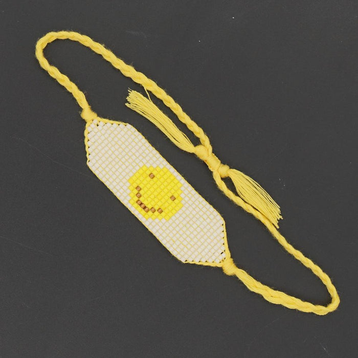 Bulk Jewelry Wholesale yellow shell tassel rivet bracelet JDC-gbh278 Wholesale factory from China YIWU China