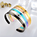 Wholesale Yellow Stainless Steel Bracelet JDC-BT-DingC001 Bracelets 顶潮 Wholesale Jewelry JoyasDeChina Joyas De China
