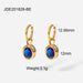 Wholesale yellow stainless steel gold-plated earrings JDC-ES-JD337 Earrings 杰鼎 JDE201828-BE Wholesale Jewelry JoyasDeChina Joyas De China