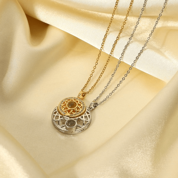 Wholesale yellow stainless steel gold-plated necklace JDC-NE-JD366 Necklaces 杰鼎 Wholesale Jewelry JoyasDeChina Joyas De China