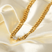 Wholesale yellow stainless steel gold-plated necklace JDC-NE-JD367 Necklaces 杰鼎 Wholesale Jewelry JoyasDeChina Joyas De China