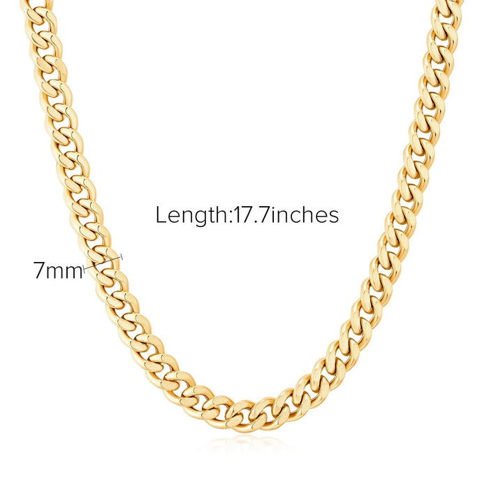Wholesale yellow stainless steel necklace JDC-NE-JD321 Necklaces 杰鼎 JDN20124 Wholesale Jewelry JoyasDeChina Joyas De China