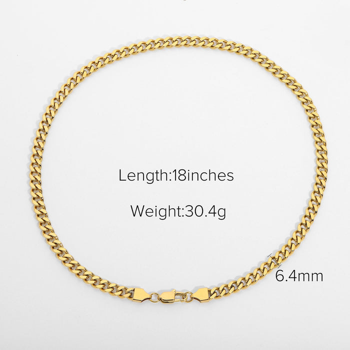 Wholesale yellow stainless steel necklace JDC-NE-JD321 Necklaces 杰鼎 JDN20163 Wholesale Jewelry JoyasDeChina Joyas De China