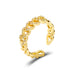 Wholesale Yellow Zircon Rings JDC-RS-D736 Rings 晴雯 01 adjustable Wholesale Jewelry JoyasDeChina Joyas De China