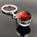 Wholesale Zinc Alloy Glass Galaxy Nebula Glass Ball Keychain JDC-KC-Hengx002 Keychains 横湘 PSXL001135-4- Mars Wholesale Jewelry JoyasDeChina Joyas De China