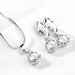 Wholesale Zircon Artificial Stone Necklace Earring Set MOQ≥2 JDC-NE-Kas005 Necklaces 卡诗 MOQ2 1 Wholesale Jewelry JoyasDeChina Joyas De China