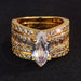 Wholesale Zircon Copper Rings JDC-RS-ZhenR002 Rings 臻荣 gold 7 Wholesale Jewelry JoyasDeChina Joyas De China