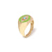 Wholesale Zircon Devil's Eye Copper Rings JDC-RS-TC006 Rings JoyasDeChina green adjustable Wholesale Jewelry JoyasDeChina Joyas De China
