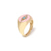 Wholesale Zircon Devil's Eye Copper Rings JDC-RS-TC006 Rings JoyasDeChina pink adjustable Wholesale Jewelry JoyasDeChina Joyas De China