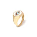 Wholesale Zircon Devil's Eye Copper Rings JDC-RS-TC006 Rings JoyasDeChina white adjustable Wholesale Jewelry JoyasDeChina Joyas De China