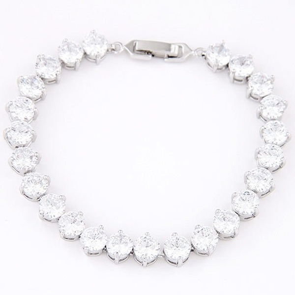 Bulk Jewelry Wholesale zircon diamond bracelet JDC-BT-wy025 Wholesale factory from China YIWU China