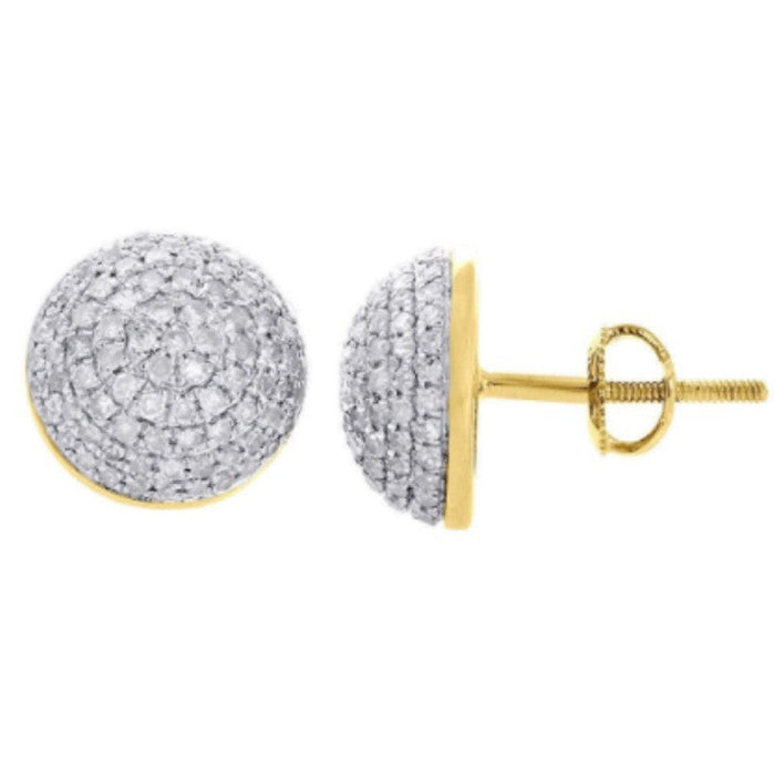 Wholesale zircon electroplated metal earrings JDC-ES-WN010 Earrings 薇妮 AER141gold Wholesale Jewelry JoyasDeChina Joyas De China