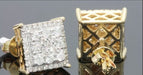 Wholesale zircon electroplated metal earrings JDC-ES-WN010 Earrings 薇妮 AER167 Wholesale Jewelry JoyasDeChina Joyas De China
