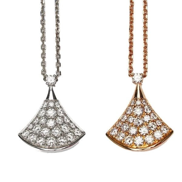 Wholesale zircon imitation silver copper necklace JDC-NE-QLX004 Necklaces 巧兰轩 Wholesale Jewelry JoyasDeChina Joyas De China