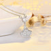 Wholesale zircon imitation silver copper necklaces JDC-NE-QLX005 Necklaces 巧兰轩 Wholesale Jewelry JoyasDeChina Joyas De China
