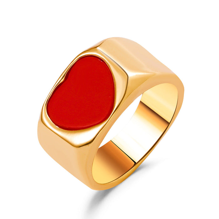 Wholesale zircon love ring JDC-RS-A410 Rings JoyasDeChina 01kc gold a-464 Average code Wholesale Jewelry JoyasDeChina Joyas De China