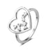 Wholesale zircon love ring JDC-RS-A410 Rings JoyasDeChina 02 white K G-400. Average code Wholesale Jewelry JoyasDeChina Joyas De China