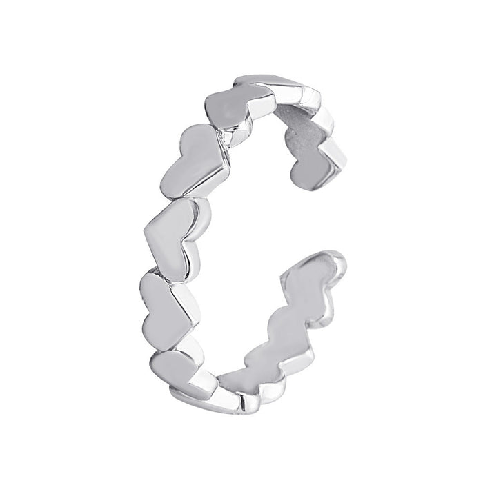 Wholesale zircon love ring JDC-RS-A410 Rings JoyasDeChina 02 white kdz-830 Average code Wholesale Jewelry JoyasDeChina Joyas De China