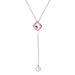Wholesale Zircon pendant necklace JDC-NE-D726 necklaces JoyasDeChina 24 Pink Diamond Pearls Wholesale Jewelry JoyasDeChina Joyas De China