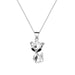 Wholesale Zircon pendant necklace JDC-NE-D726 necklaces JoyasDeChina 34 white diamond Fox Wholesale Jewelry JoyasDeChina Joyas De China