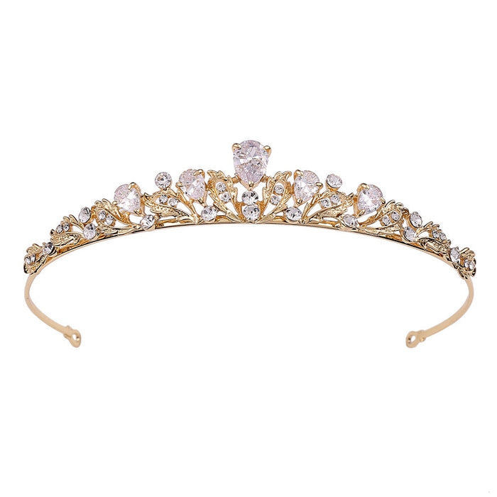 Wholesale zircon small crown hair band JDC-HD-ZuanG009 Headband 钻岗 Wholesale Jewelry JoyasDeChina Joyas De China
