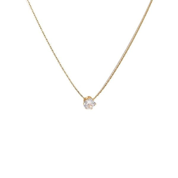 Wholesale zircon titanium steel necklace JDC-NE-Jif020 Necklaces 集沣 Wholesale Jewelry JoyasDeChina Joyas De China