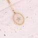 WholesaleStainless steel Zircon Drop Oil Eye Personality Cross Necklace JDC-NE-Bingm013 necklace 冰萌 15# Wholesale Jewelry JoyasDeChina Joyas De China