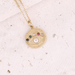 WholesaleStainless steel Zircon Drop Oil Eye Personality Cross Necklace JDC-NE-Bingm013 necklace 冰萌 Wholesale Jewelry JoyasDeChina Joyas De China