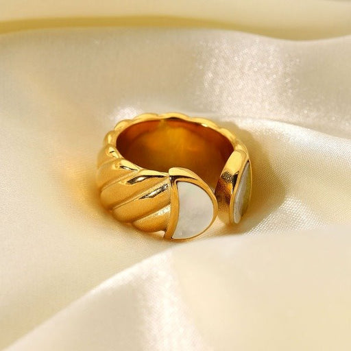 WholRSale white stainlRSs steel ring JDC-RS-JD263 Rings 杰鼎 Wholesale Jewelry JoyasDeChina Joyas De China