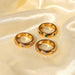 WholRSale yellow stainlRSs steel zircon ring JDC-RS-JD266 Rings 杰鼎 Wholesale Jewelry JoyasDeChina Joyas De China