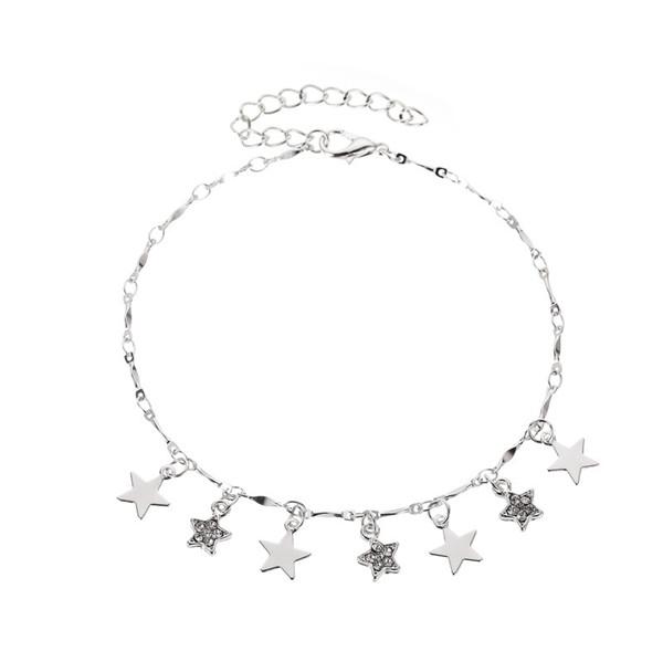 Bulk Jewelry Wild five-pointed star tassel anklet wholesaleJDC-AS-d009 Wholesale factory from China YIWU China
