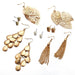 women's wholesale pearl earrings set JDC-ES-F010 Earrings 韩之尚 Wholesale Jewelry JoyasDeChina Joyas De China
